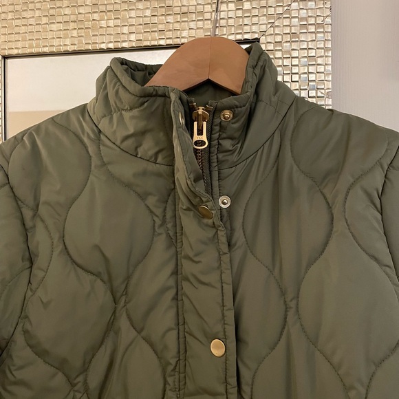 J.Crew Quilted cocoon puffer coat with PrimaLoft - Picture 7 of 7
